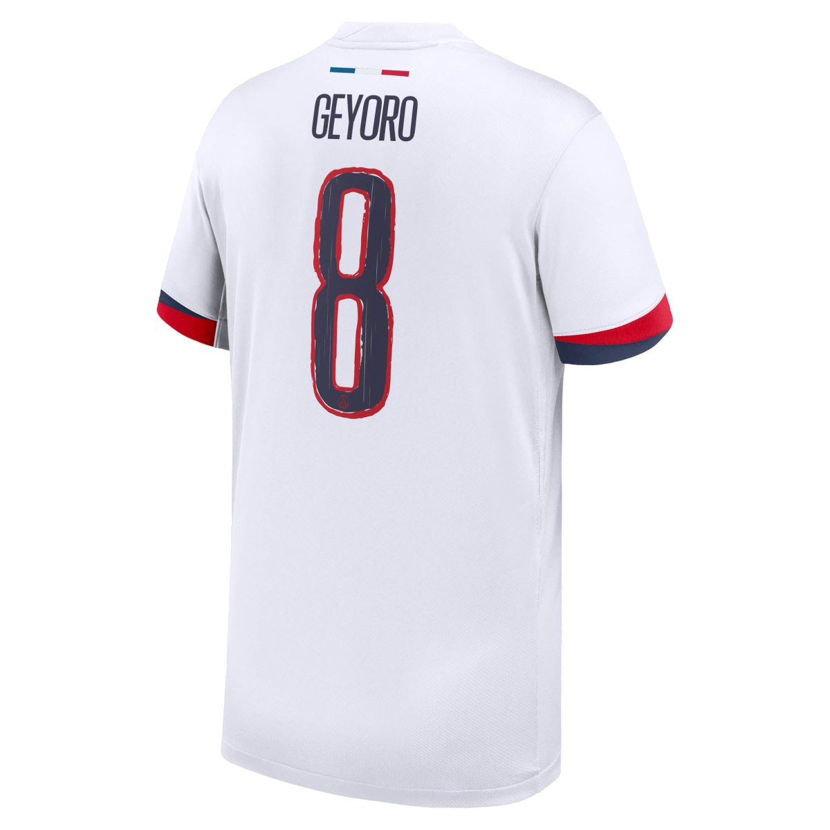 Exklusive psg nike auswärtsstadiontrikot 2024-2025 – kinder mit geyoro 8-aufdruck Kollektion – Premium Paris Saint Germain Trikots