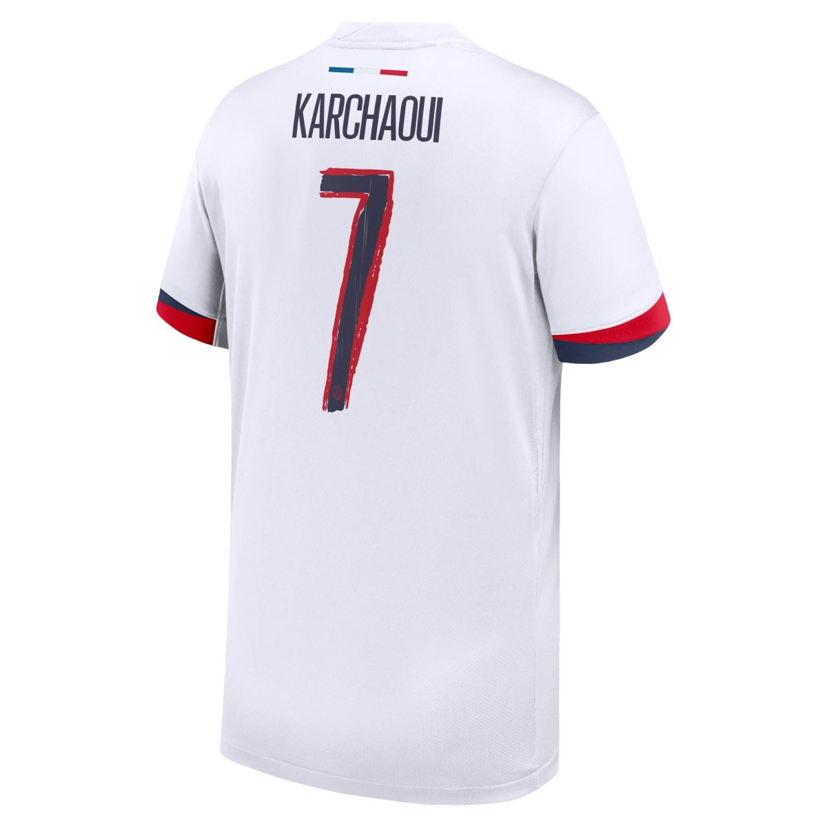 Exklusive psg nike auswärtsstadiontrikot 2024-2025 – kinder mit karchaoui 7-aufdruck Kollektion – Premium Paris Saint Germain Trikots
