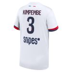 Exklusive psg nike auswärtsstadiontrikot 2024-2025 – kinder mit kimpembe 3-aufdruck Kollektion – Premium Paris Saint Germain Trikots