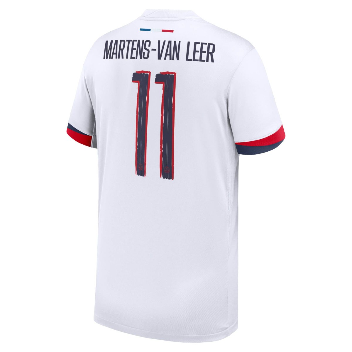 Exklusive psg nike auswärtsstadiontrikot 2024-2025 – kinder mit martens-van leer 11-aufdruck Kollektion – Premium Paris Saint Germain Trikots