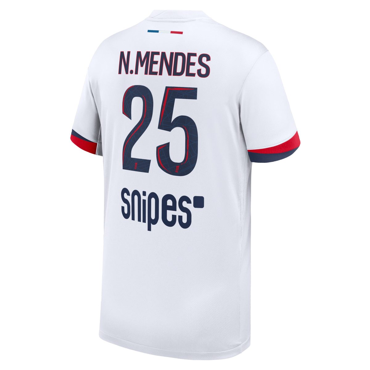 Exklusive psg nike auswärtsstadiontrikot 2024-2025 – kinder mit n.mendes 25-aufdruck Kollektion – Premium Paris Saint Germain Trikots