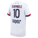 Exklusive psg nike auswärtsstadiontrikot 2024-2025 – kinder mit o.dembele 10-aufdruck Kollektion – Premium Paris Saint Germain Trikots