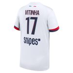 Exklusive psg nike auswärtsstadiontrikot 2024-2025 – kinder mit vitinha 17-aufdruck Kollektion – Premium Paris Saint Germain Trikots