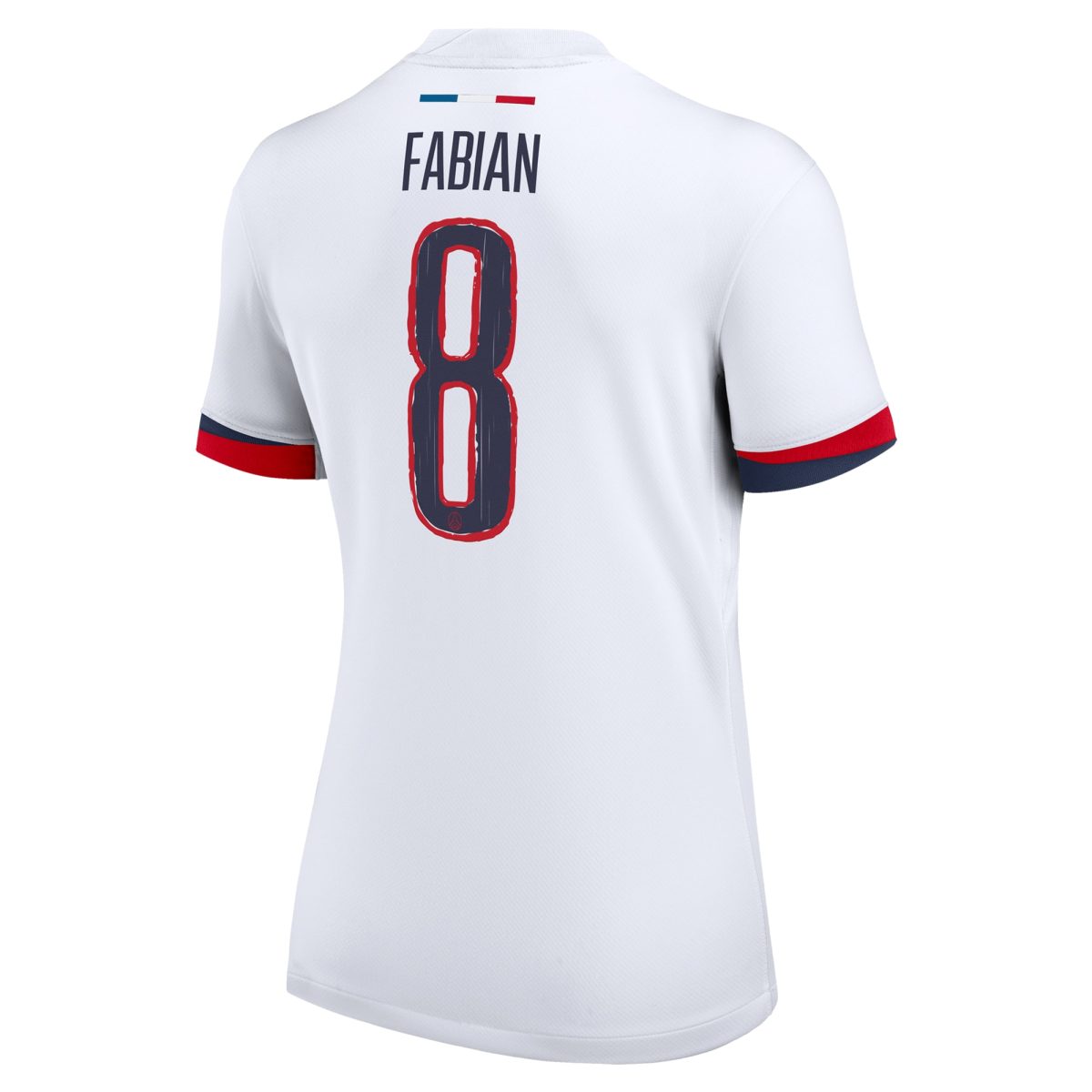Exklusive psg nike auswärtsstadiontrikot 2024-25 – damen mit cup-aufdruck fabian 8 Kollektion – Premium Paris Saint Germain Trikots