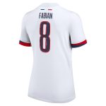 Exklusive psg nike auswärtsstadiontrikot 2024-25 – damen mit cup-aufdruck fabian 8 Kollektion – Premium Paris Saint Germain Trikots