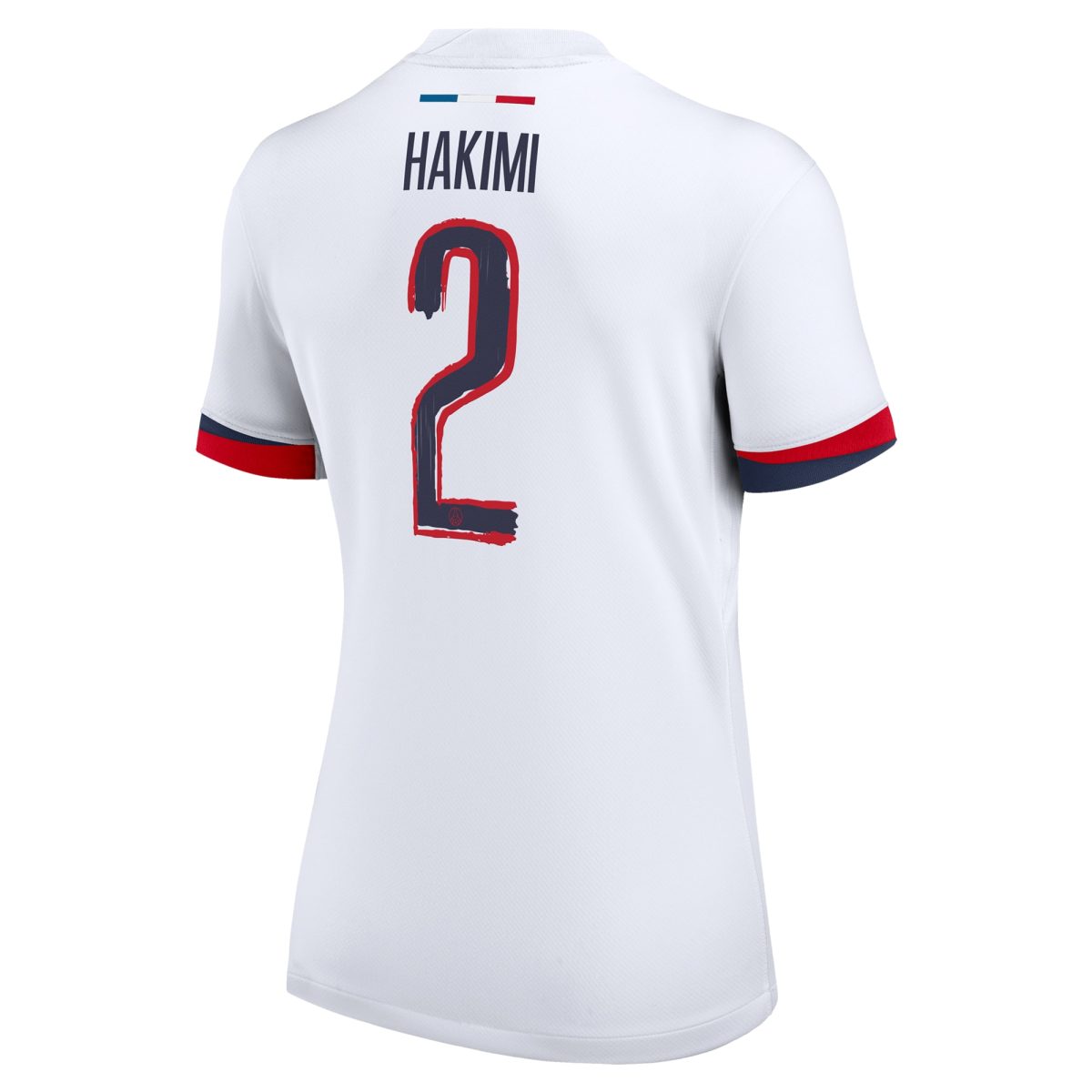 Exklusive psg nike auswärtsstadiontrikot 2024-25 – damen mit cup-aufdruck hakimi 2 Kollektion – Premium Paris Saint Germain Trikots