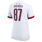 Exklusive psg nike auswärtsstadiontrikot 2024-25 – damen mit cup-aufdruck joao neves 87 Kollektion – Premium Paris Saint Germain Trikots