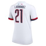 Exklusive psg nike auswärtsstadiontrikot 2024-25 – damen mit cup-aufdruck l.hernandez 21 Kollektion – Premium Paris Saint Germain Trikots