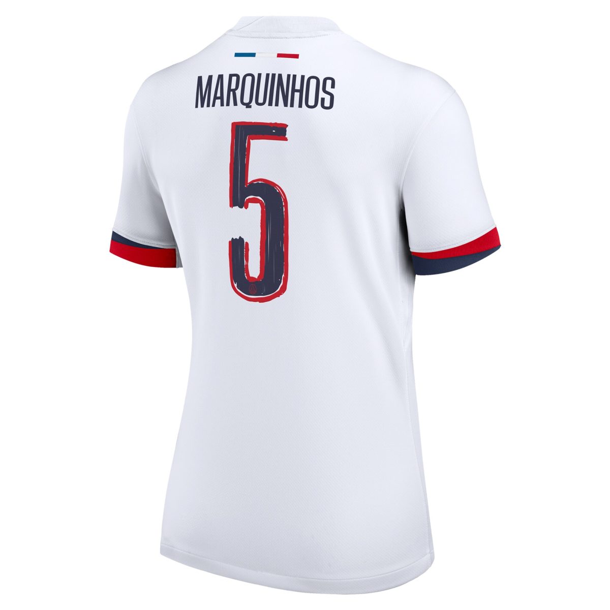 Exklusive psg nike auswärtsstadiontrikot 2024-25 – damen mit cup-aufdruck marquinhos 5 Kollektion – Premium Paris Saint Germain Trikots