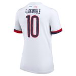 Exklusive psg nike auswärtsstadiontrikot 2024-25 – damen mit cup-aufdruck o.dembele 10 Kollektion – Premium Paris Saint Germain Trikots