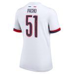 Exklusive psg nike auswärtsstadiontrikot 2024-25 – damen mit cup-aufdruck pacho 51 Kollektion – Premium Paris Saint Germain Trikots