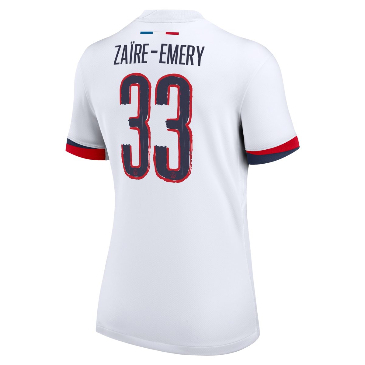 Exklusive psg nike auswärtsstadiontrikot 2024-25 – damen mit cup-aufdruck zaire-emery 33 Kollektion – Premium Paris Saint Germain Trikots