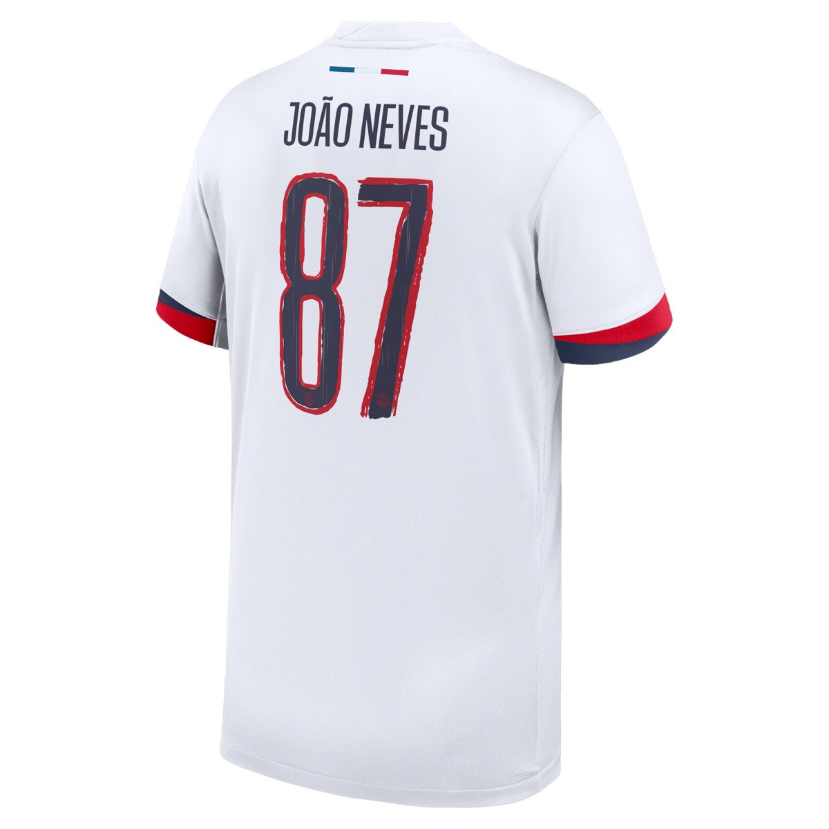 Exklusive psg nike auswärtsstadiontrikot 2024-25 – kinder mit cup-aufdruck joao neves 87 Kollektion – Premium Paris Saint Germain Trikots