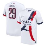Exklusive psg nike auswärtsstadiontrikot 2024-25 mit cup-aufdruck barcola 29 Kollektion – Premium Paris Saint Germain Trikots