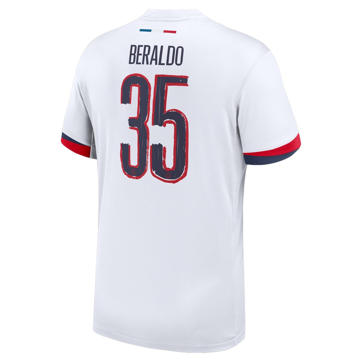 Exklusive psg nike auswärtsstadiontrikot 2024-25 mit cup-aufdruck beraldo 35 Kollektion – Premium Paris Saint Germain Trikots