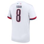 Exklusive psg nike auswärtsstadiontrikot 2024-25 mit cup-aufdruck fabian 8 Kollektion – Premium Paris Saint Germain Trikots