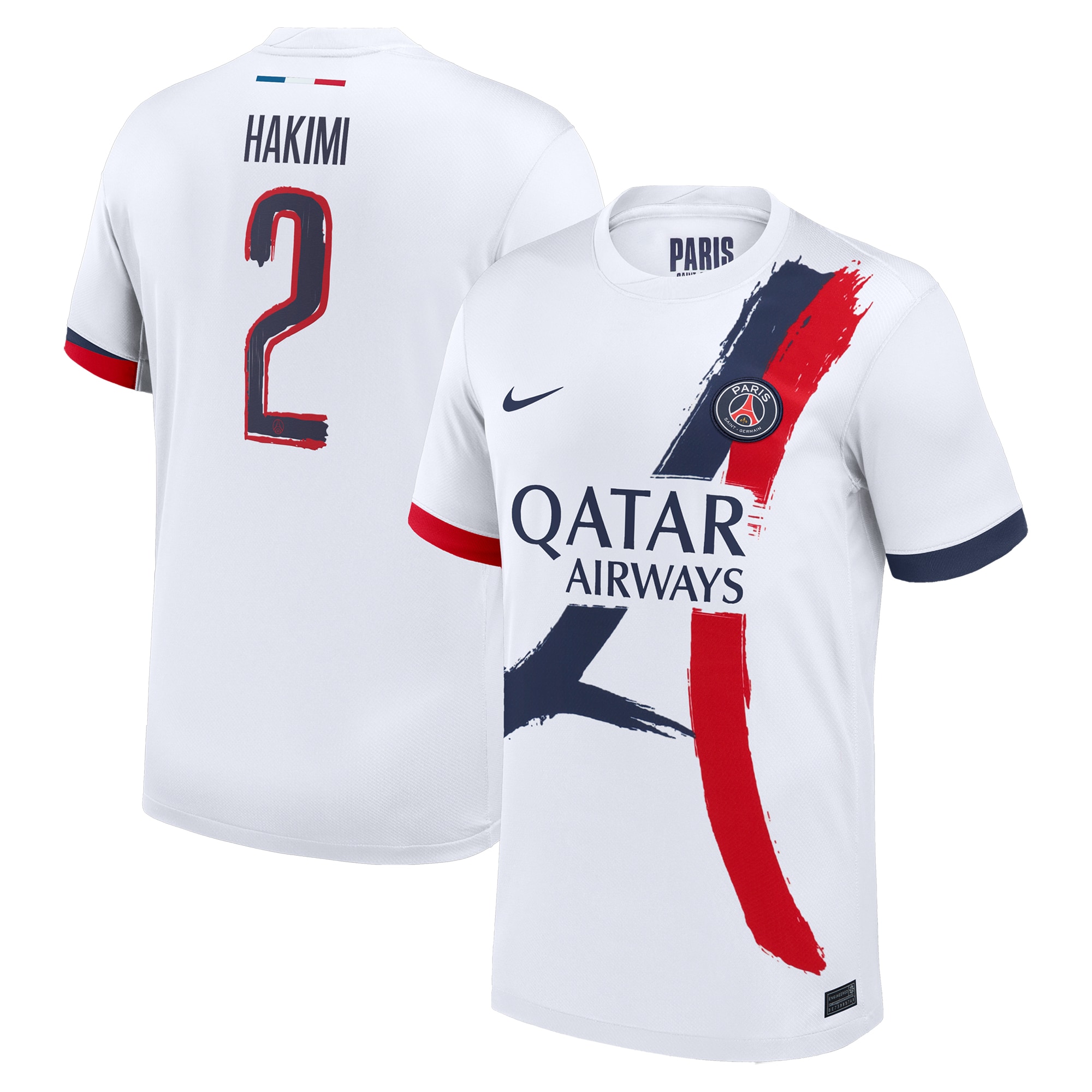Exklusive psg nike auswärtsstadiontrikot 2024-25 mit cup-aufdruck hakimi 2 Kollektion – Premium Paris Saint Germain Trikots