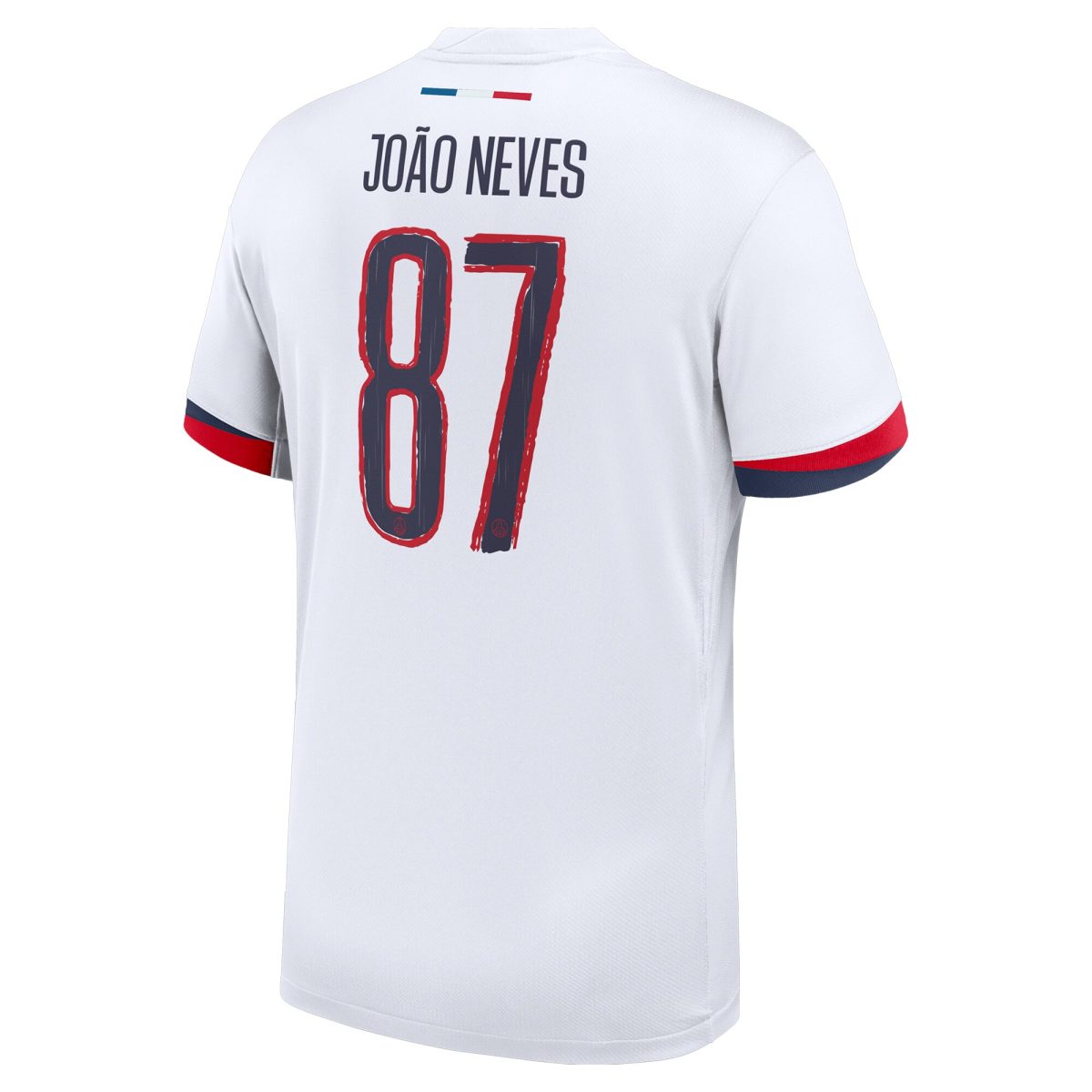 Exklusive psg nike auswärtsstadiontrikot 2024-25 mit cup-aufdruck joao neves 87 Kollektion – Premium Paris Saint Germain Trikots