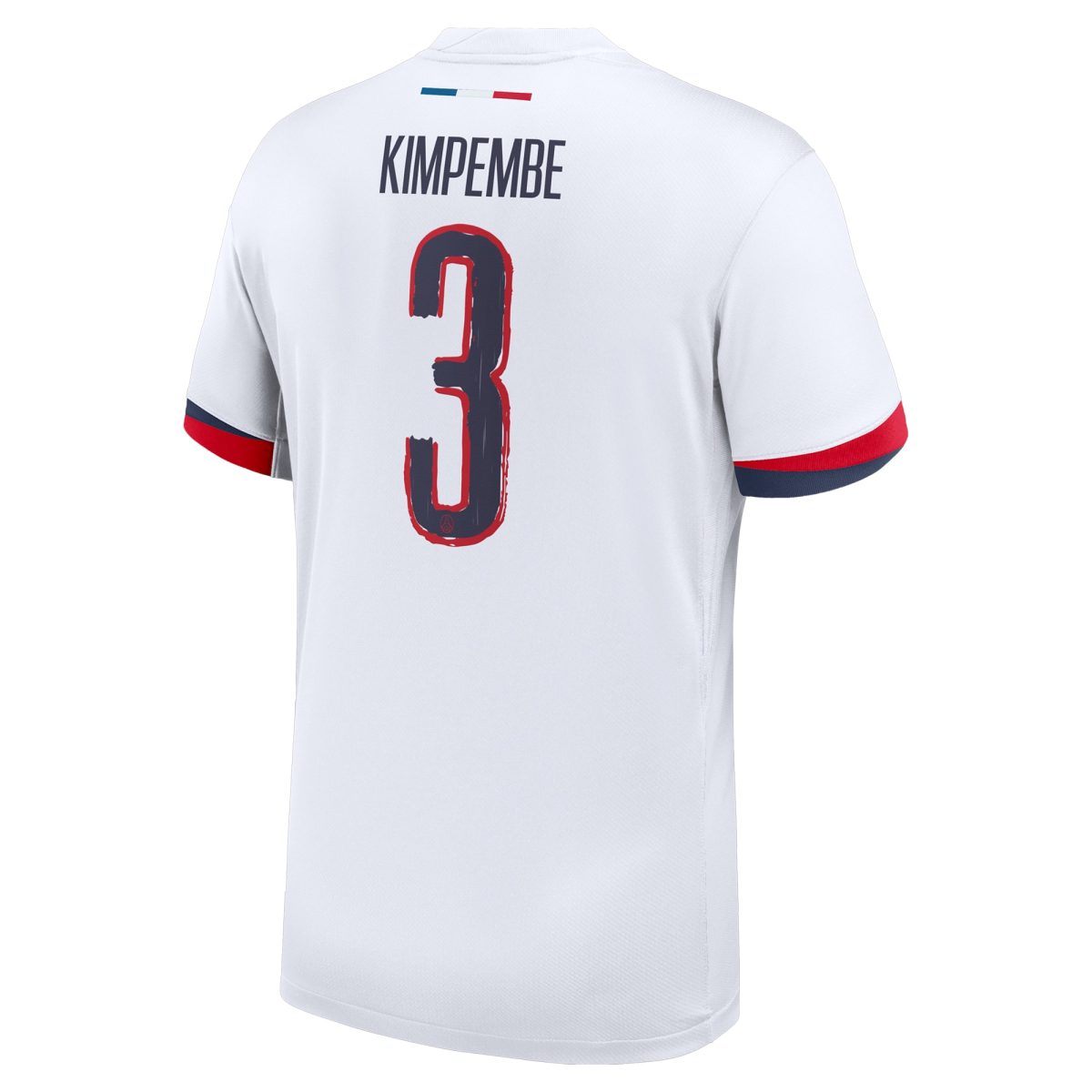 Exklusive psg nike auswärtsstadiontrikot 2024-25 mit cup-aufdruck kimpembe 3 Kollektion – Premium Paris Saint Germain Trikots