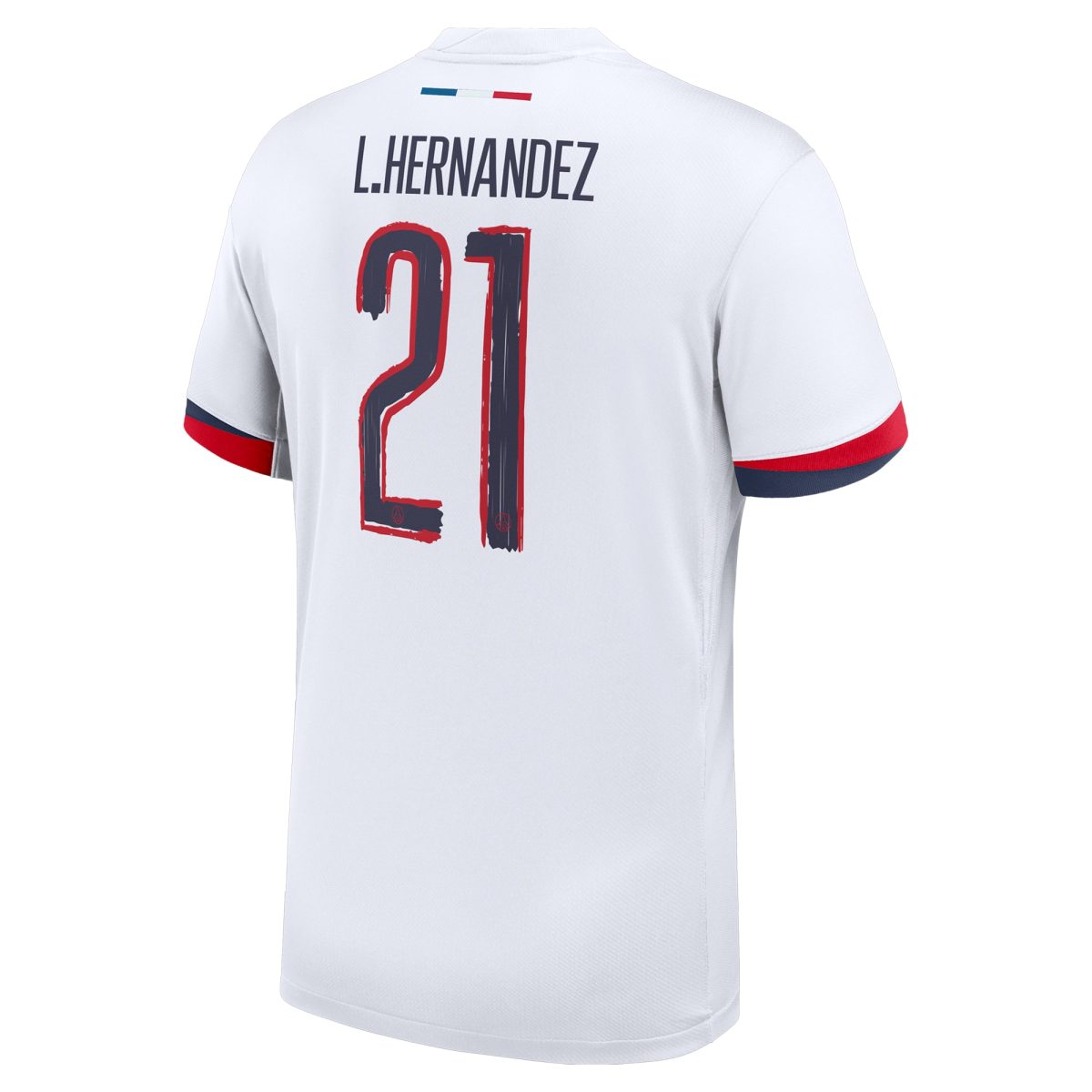 Exklusive psg nike auswärtsstadiontrikot 2024-25 mit cup-aufdruck l.hernandez 21 Kollektion – Premium Paris Saint Germain Trikots