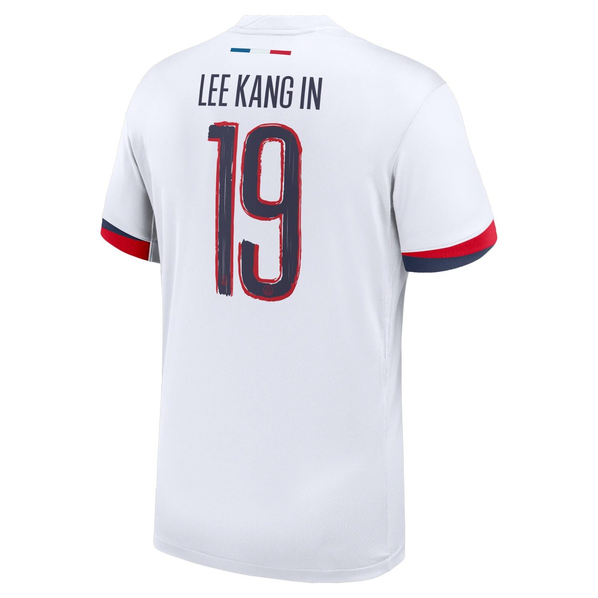 Exklusive psg nike auswärtsstadiontrikot 2024-25 mit cup-aufdruck lee kang in 19 Kollektion – Premium Paris Saint Germain Trikots