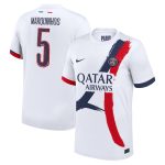 Exklusive psg nike auswärtsstadiontrikot 2024-25 mit cup-aufdruck marquinhos 5 Kollektion – Premium Paris Saint Germain Trikots