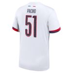 Exklusive psg nike auswärtsstadiontrikot 2024-25 mit cup-aufdruck pacho 51 Kollektion – Premium Paris Saint Germain Trikots
