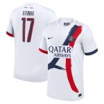 Exklusive psg nike auswärtsstadiontrikot 2024-25 mit cup-aufdruck vitinha 17 Kollektion – Premium Paris Saint Germain Trikots