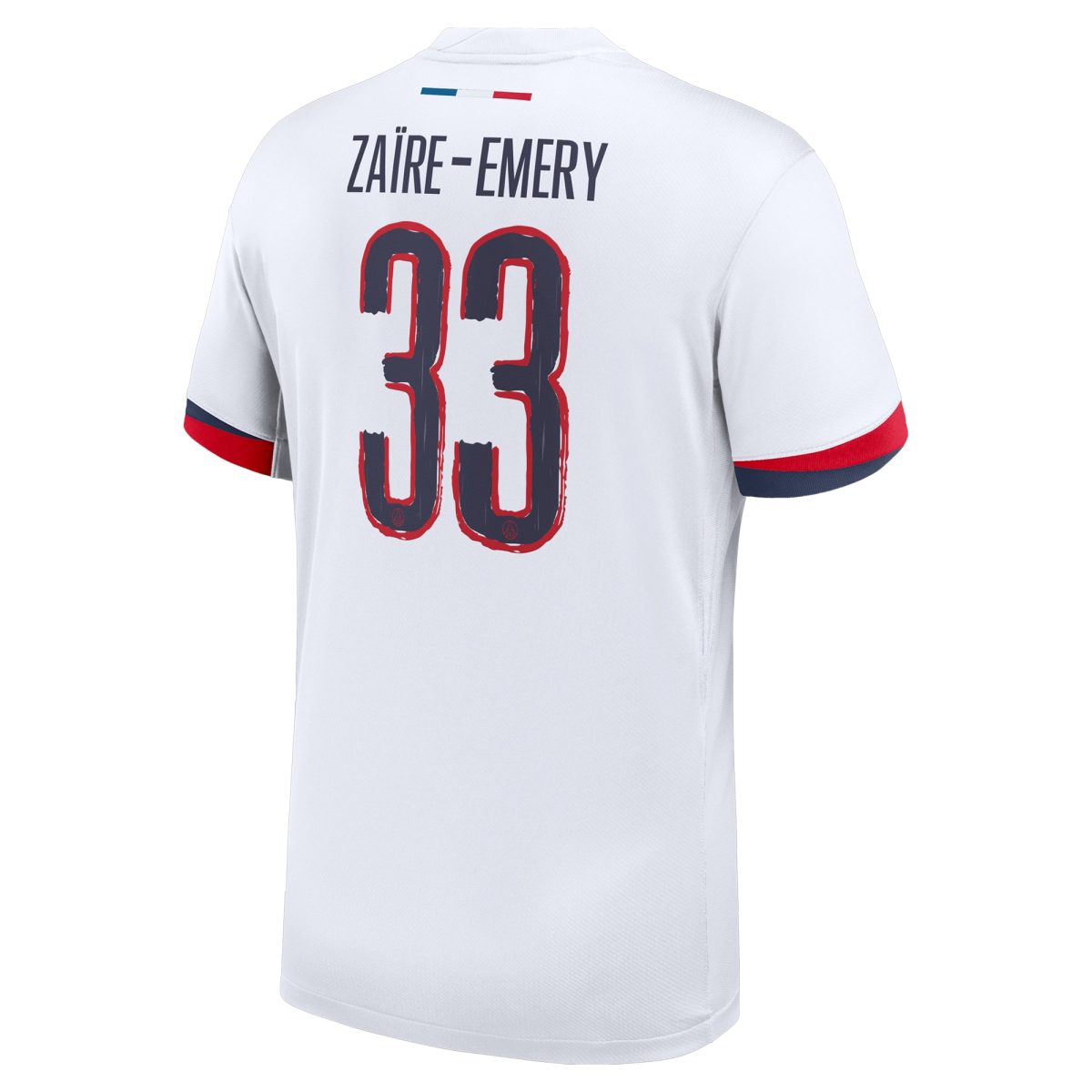 Exklusive psg nike auswärtsstadiontrikot 2024-25 mit cup-aufdruck zaire-emery 33 Kollektion – Premium Paris Saint Germain Trikots