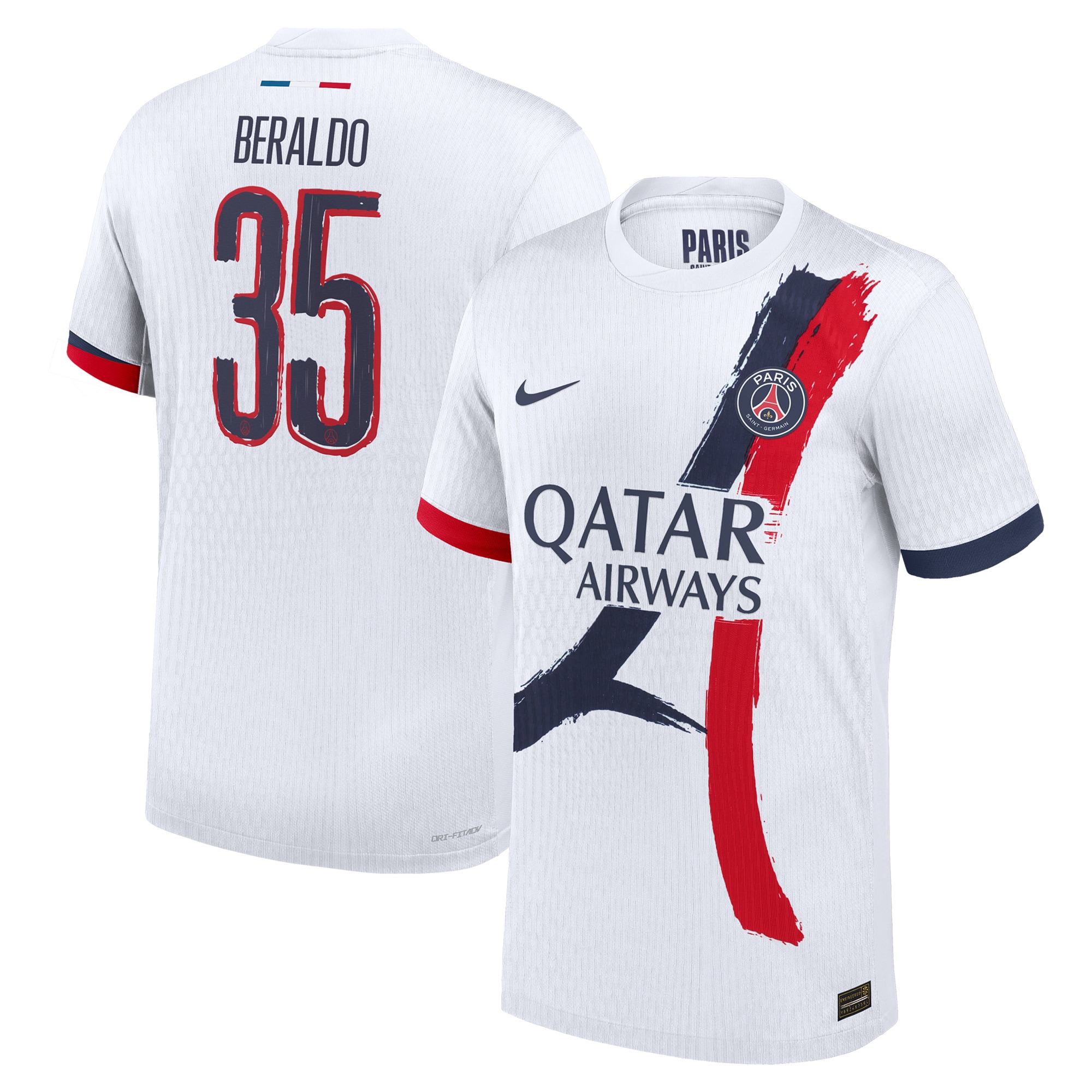 Exklusive psg nike auswärtstrikot dri fit adv 2024-25 mit cup-aufdruck beraldo 35 Kollektion – Premium Paris Saint Germain Trikots