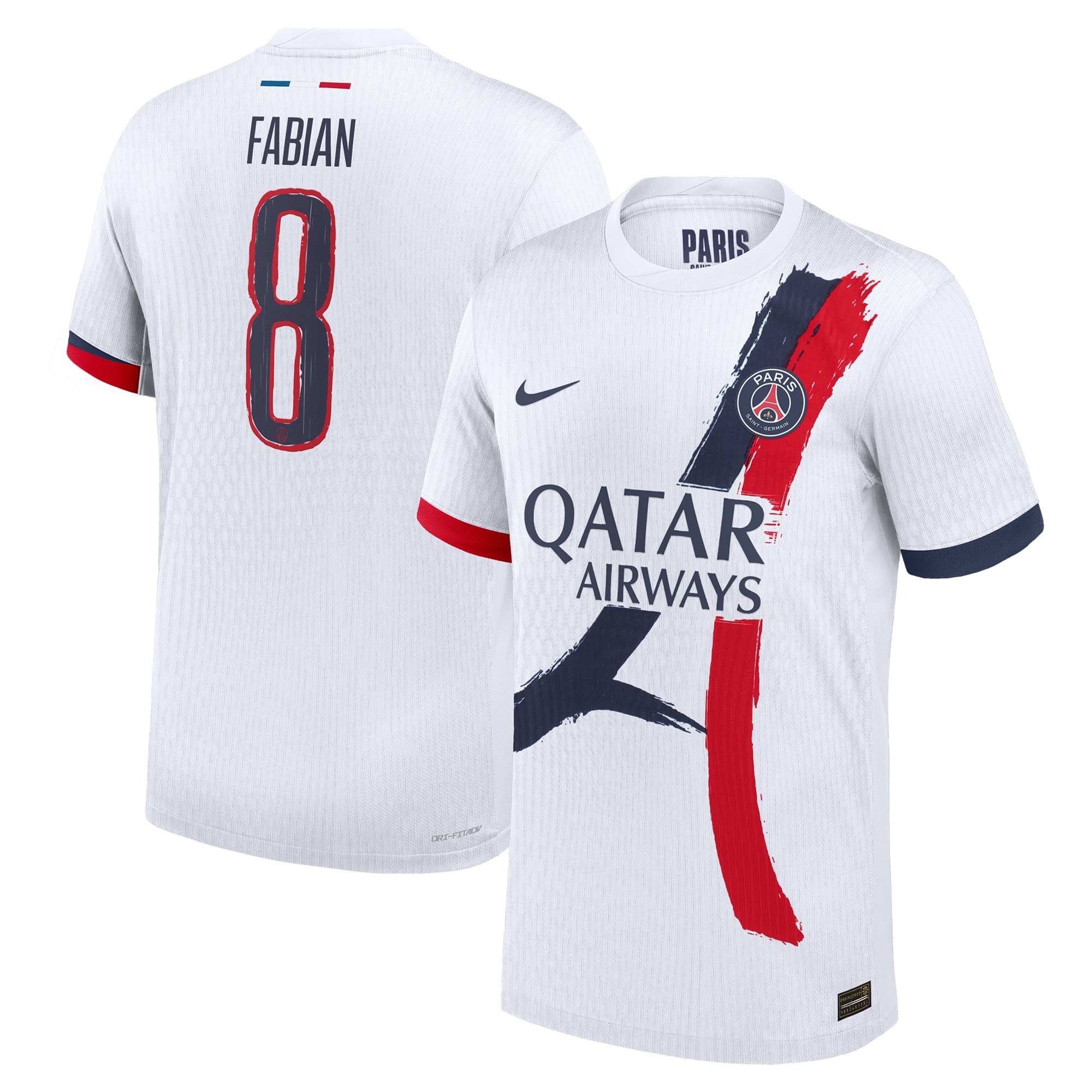Exklusive psg nike auswärtstrikot dri fit adv 2024-25 mit cup-aufdruck fabian 8 Kollektion – Premium Paris Saint Germain Trikots