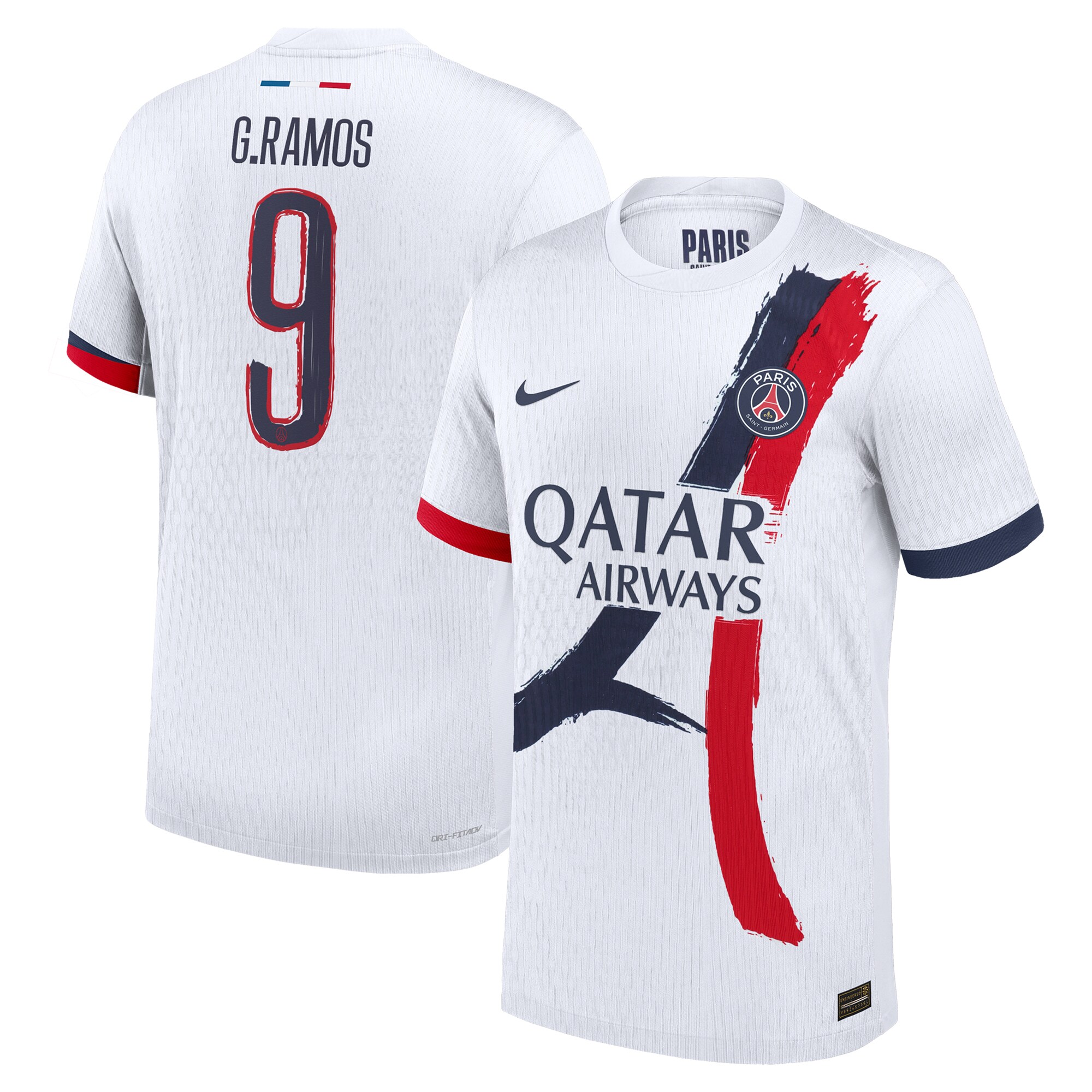 Exklusive psg nike auswärtstrikot dri fit adv 2024-25 mit cup-aufdruck g.ramos 9 Kollektion – Premium Paris Saint Germain Trikots