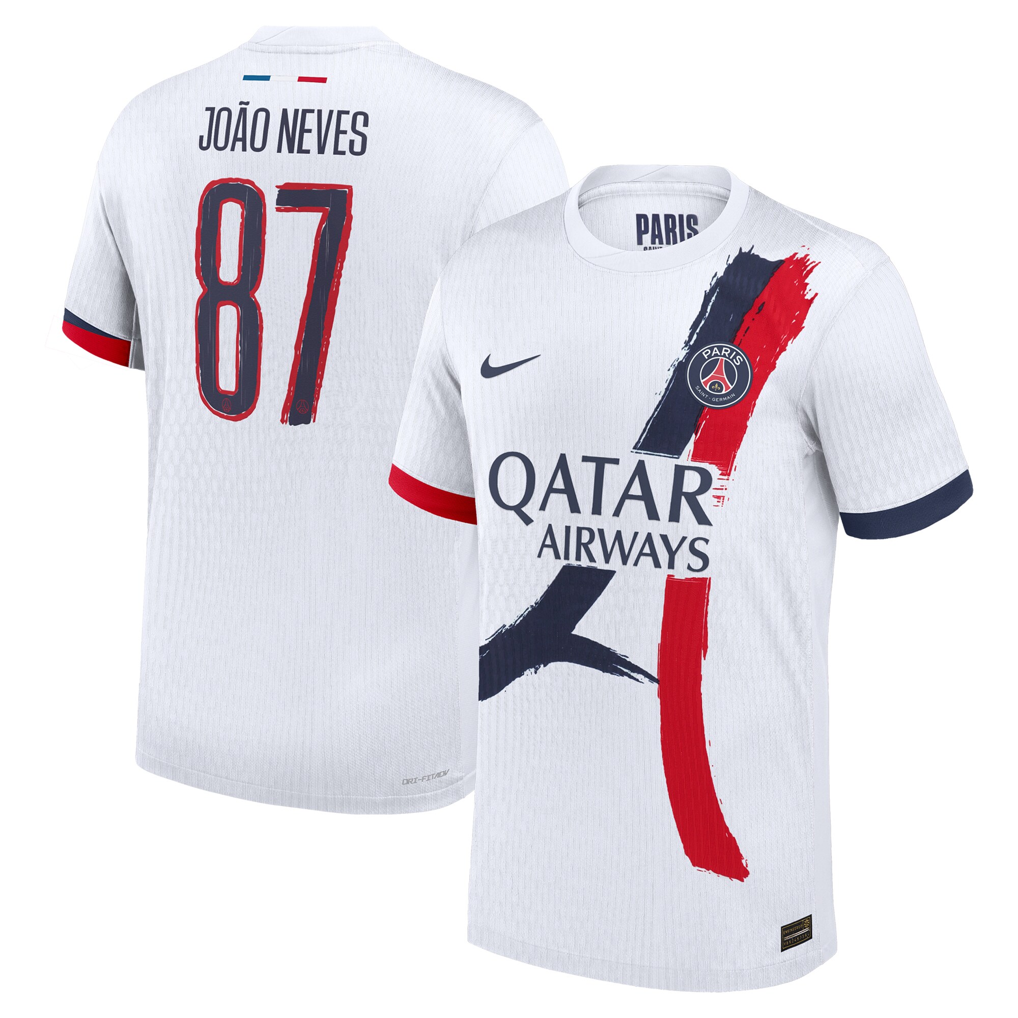 Exklusive psg nike auswärtstrikot dri fit adv 2024-25 mit cup-aufdruck joao neves 87 Kollektion – Premium Paris Saint Germain Trikots