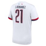 Exklusive psg nike auswärtstrikot dri fit adv 2024-25 mit cup-aufdruck l.hernandez 21 Kollektion – Premium Paris Saint Germain Trikots