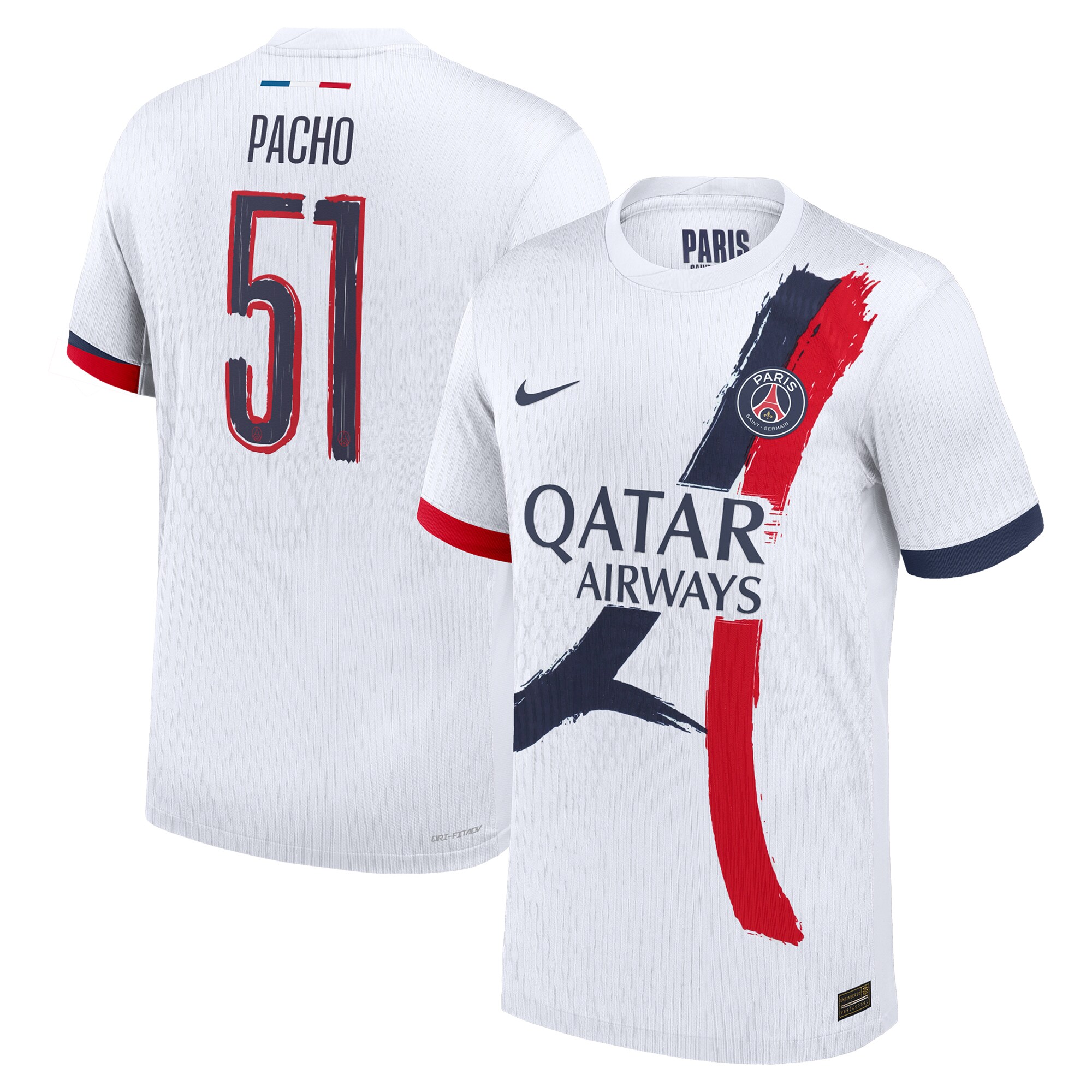 Exklusive psg nike auswärtstrikot dri fit adv 2024-25 mit cup-aufdruck pacho 51 Kollektion – Premium Paris Saint Germain Trikots