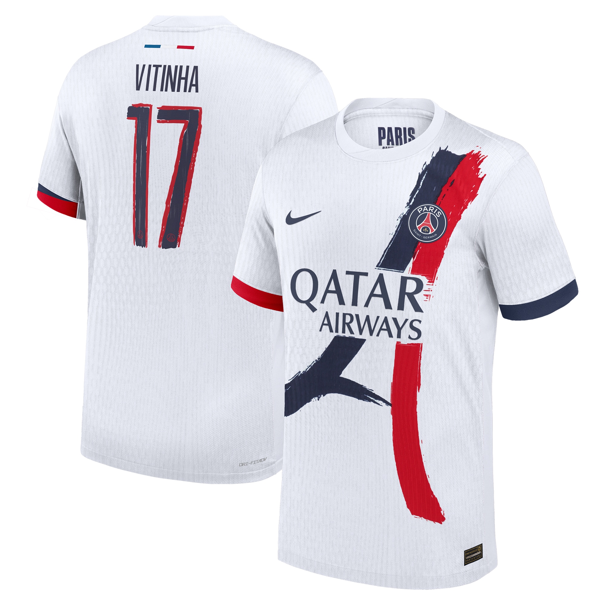 Exklusive psg nike auswärtstrikot dri fit adv 2024-25 mit cup-aufdruck vitinha 17 Kollektion – Premium Paris Saint Germain Trikots