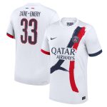 Exklusive psg nike auswärtstrikot dri fit adv 2024-25 mit cup-aufdruck zaire-emery 33 Kollektion – Premium Paris Saint Germain Trikots