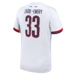 Exklusive psg nike auswärtstrikot dri fit adv 2024-25 mit cup-aufdruck zaire-emery 33 Kollektion – Premium Paris Saint Germain Trikots
