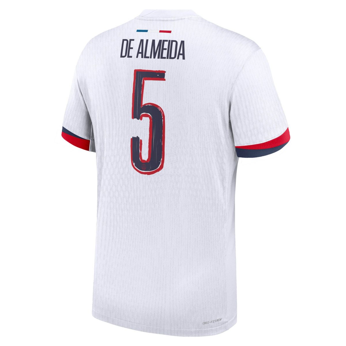 Exklusive psg nike dri-fit adv auswärtsspieltrikot 2024-25 mit de almeida 5-aufdruck Kollektion – Premium Paris Saint Germain Trikots