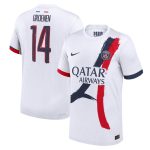 Exklusive psg nike dri-fit adv auswärtsspieltrikot 2024-25 mit groenen 14-aufdruck Kollektion – Premium Paris Saint Germain Trikots
