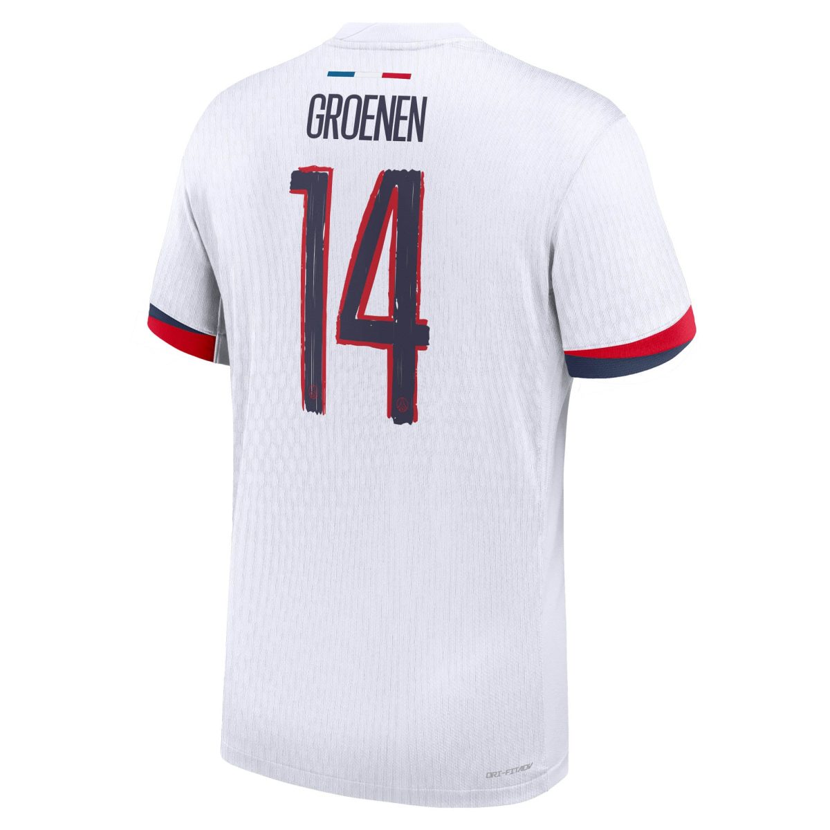 Exklusive psg nike dri-fit adv auswärtsspieltrikot 2024-25 mit groenen 14-aufdruck Kollektion – Premium Paris Saint Germain Trikots