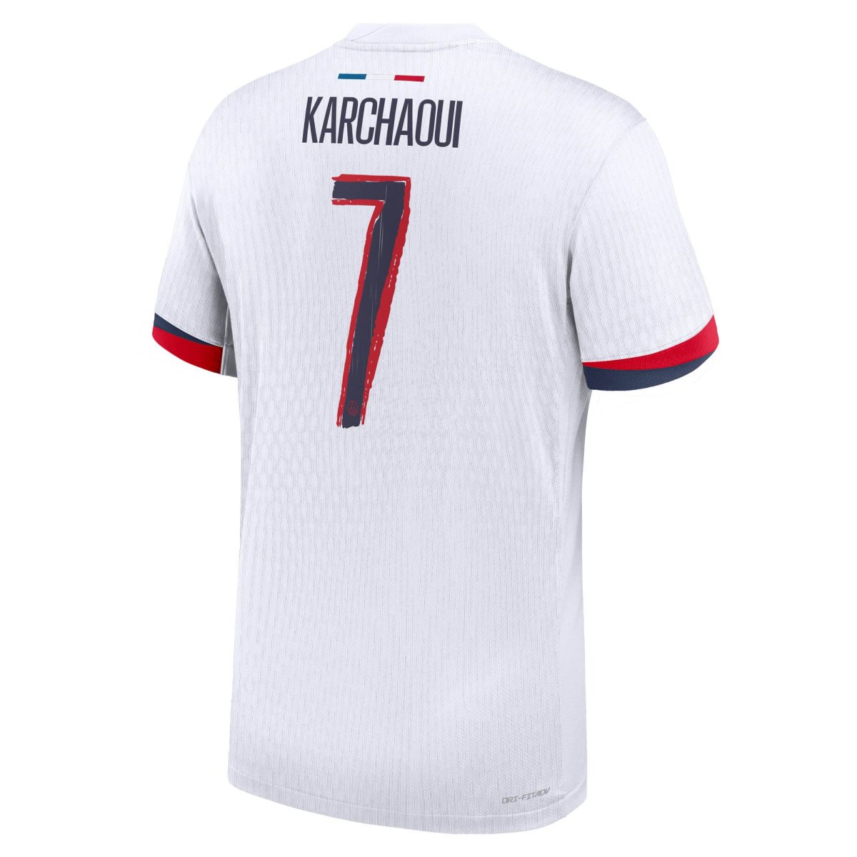 Exklusive psg nike dri-fit adv auswärtsspieltrikot 2024-25 mit karchaoui 7-aufdruck Kollektion – Premium Paris Saint Germain Trikots