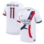 Exklusive psg nike dri-fit adv auswärtsspieltrikot 2024-25 mit martens-van leer 11-aufdruck Kollektion – Premium Paris Saint Germain Trikots