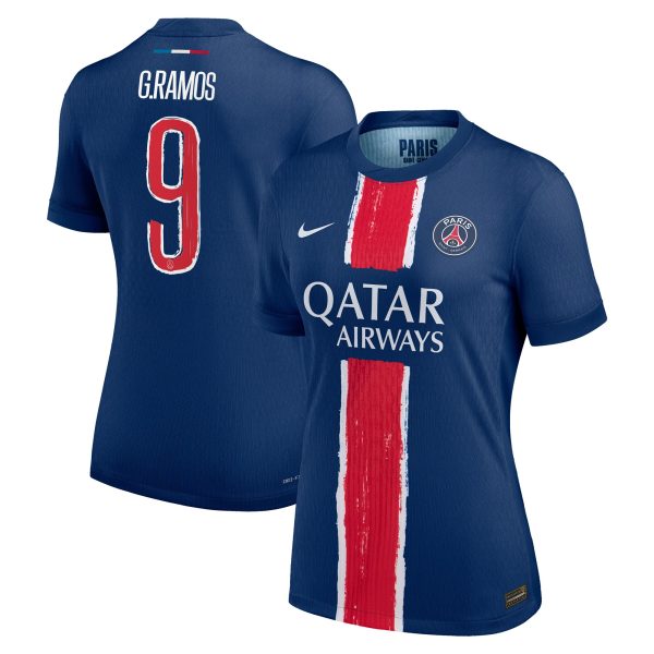 Exklusive psg nike dri-fit adv heimspieltrikot 2024-25 – damen mit cup-aufdruck g.ramos 9 Kollektion – Premium Paris Saint Germain Trikots