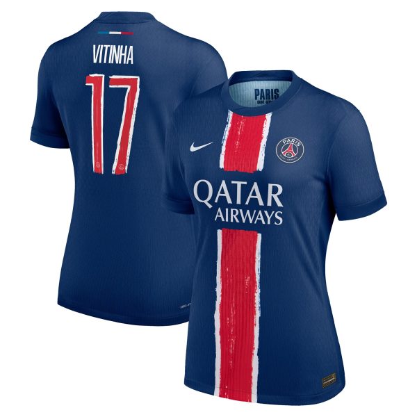 Exklusive psg nike dri-fit adv heimspieltrikot 2024-25 – damen mit cup-aufdruck vitinha 17 Kollektion – Premium Paris Saint Germain Trikots