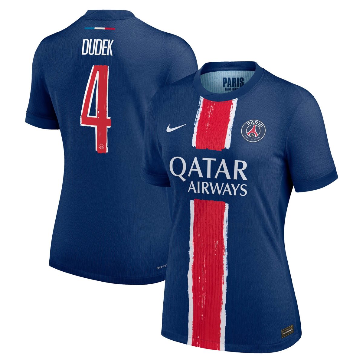 Exklusive psg nike dri-fit adv heimspieltrikot 2024-25 – damen mit dudek 4-aufdruck Kollektion – Premium Paris Saint Germain Trikots