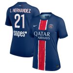 Exklusive psg nike dri-fit adv heimspieltrikot 2024-25 – damen mit l.hernandez 21-aufdruck Kollektion – Premium Paris Saint Germain Trikots