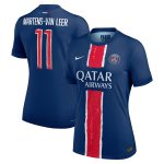 Exklusive psg nike dri-fit adv heimspieltrikot 2024-25 – damen mit martens-van leer 11-aufdruck Kollektion – Premium Paris Saint Germain Trikots
