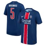Exklusive psg nike dri-fit adv heimspieltrikot 2024-25 – kinder mit cup-aufdruck marquinhos 5 Kollektion – Premium Paris Saint Germain Trikots