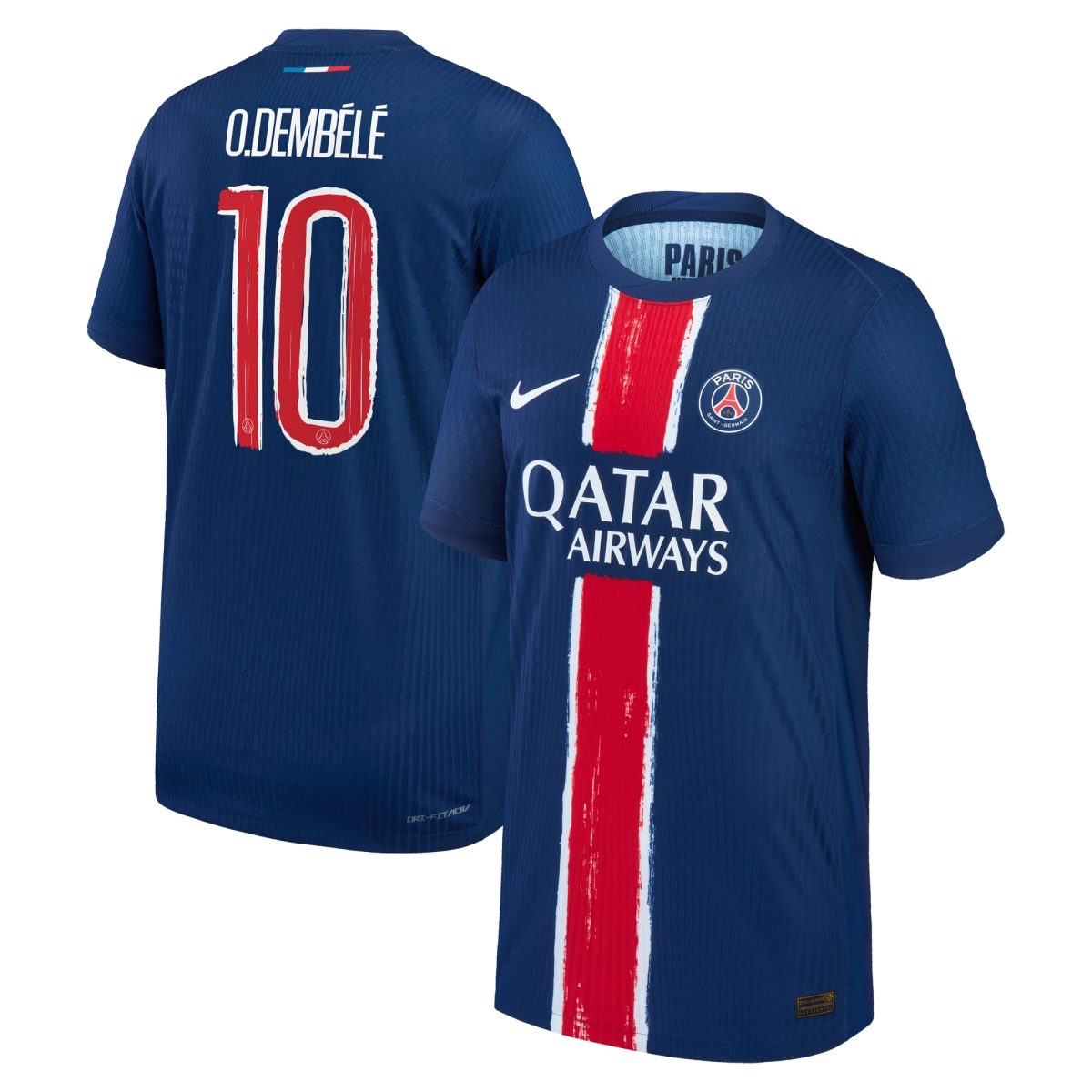Exklusive psg nike dri-fit adv heimspieltrikot 2024-25 – kinder mit cup-aufdruck o.dembele 10 Kollektion – Premium Paris Saint Germain Trikots